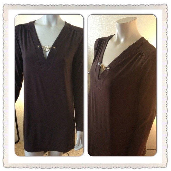 ⚡✨👌Michael Kors dress in chocolate - Picture 1 of 4