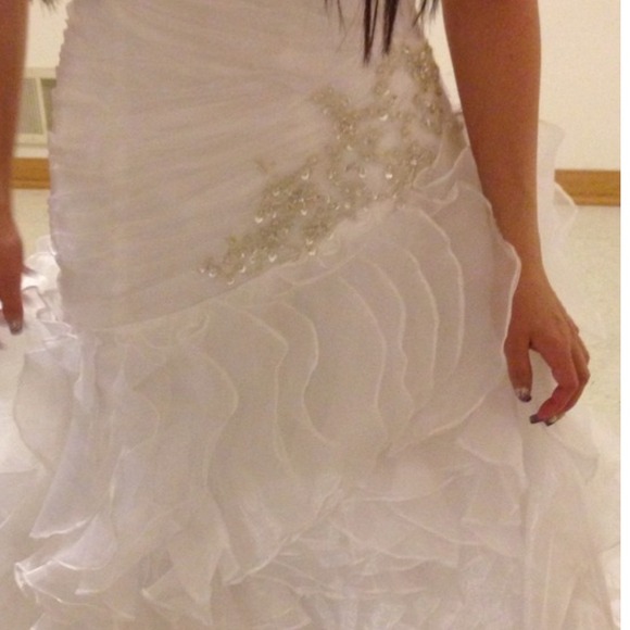 Gorgeous NEW wedding gown! - Picture 3 of 4