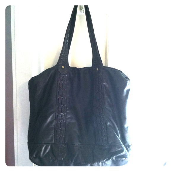 Big leather bag!