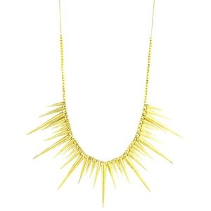 Gold/Silver Spike Necklace