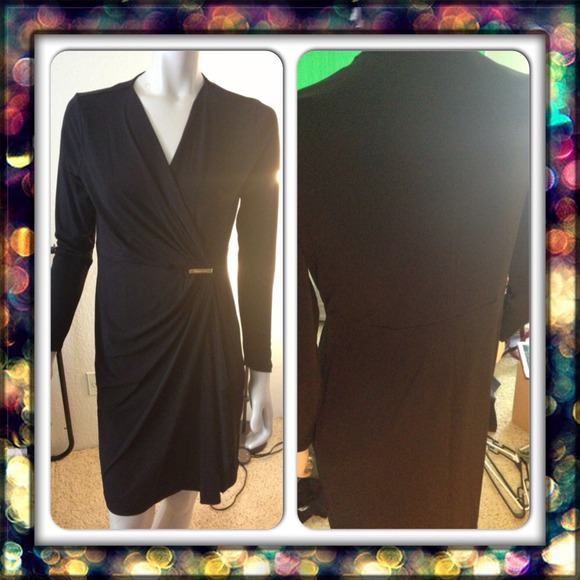 SOLD Great price! Michael Kors wrap dress in black