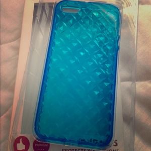 iPhone 5 case, texture blue case. Super cute! 💙