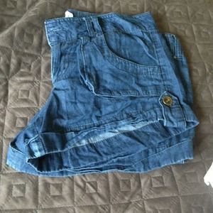 Jean shorts