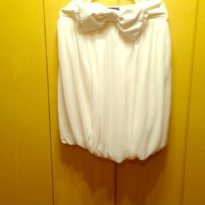 PRICE REDUCED Cream color balloon dress