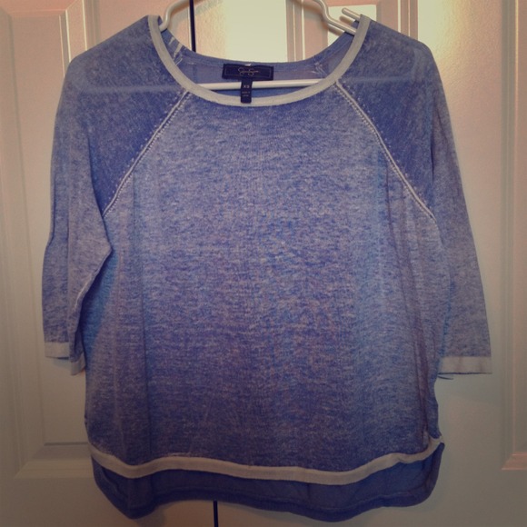 Jessica Simpson 3/4 sleeve lightweight top - Picture 1 of 4