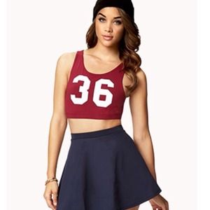 Sporty Cutout Crop Top ON HOLD