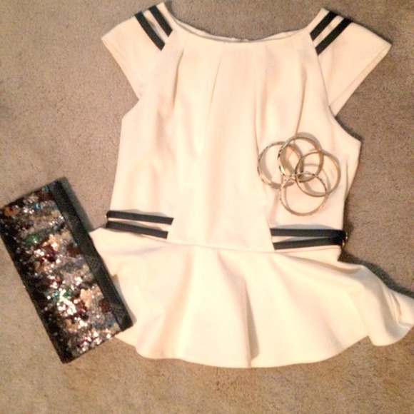 JLo Peplum Top