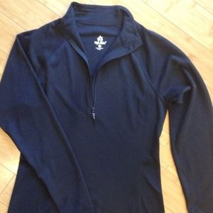 Triple Nickel Black Long Sleeve Pullover Shirt