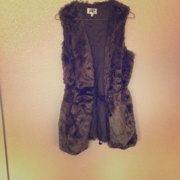SOLD❌❌ Faux fur vest