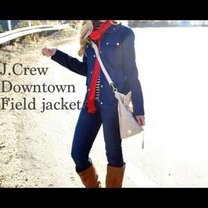 Reserved! JCREW Navy Downtown field jacket