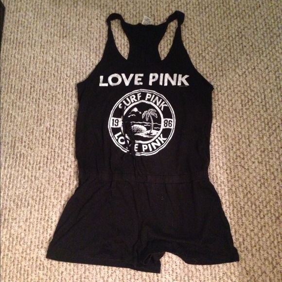 **Traded** Victoria's Secret Love Pink Romper/Cove