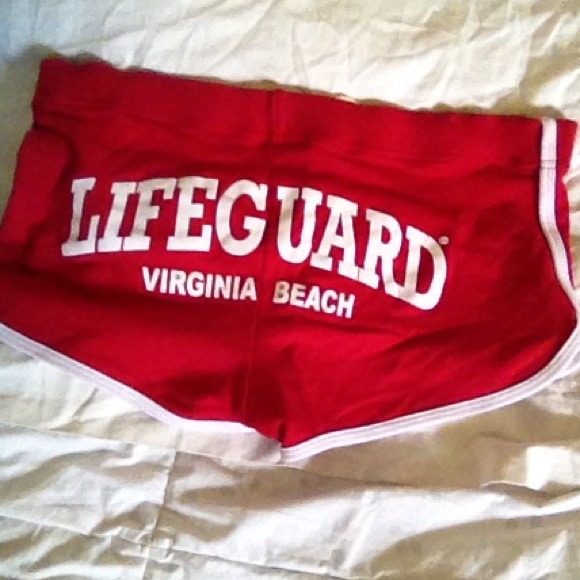 Red shorts