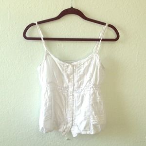 WHITE OLD NAVY TANK TOP