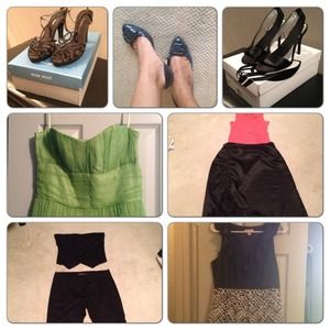 Reserved bundle - shoes, dresses, skirt and pants