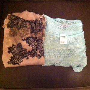 Fancy Top and knited top bundle for leahanne