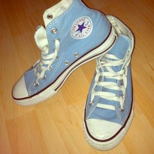 Light Blue Converse