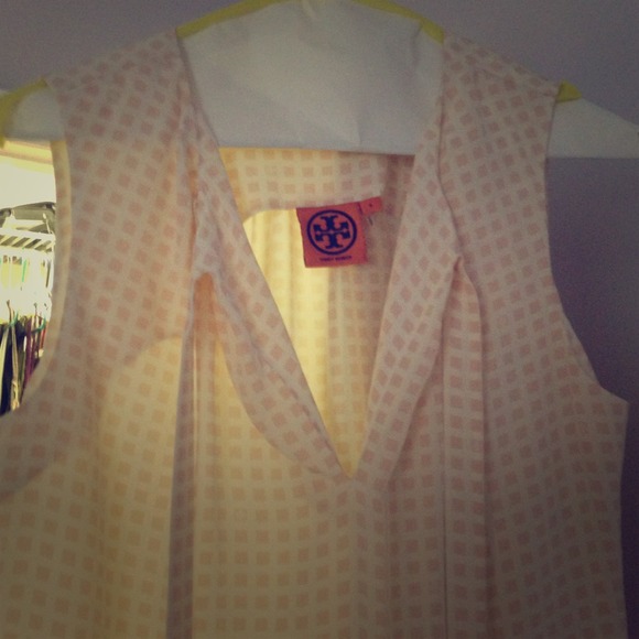 Tory Burch silk top- size 4 - Picture 1 of 2
