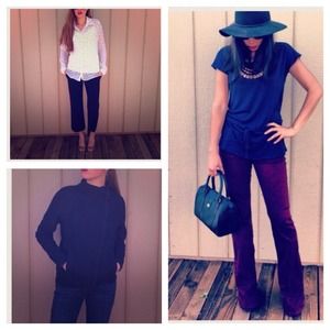 Burgundy Joe's Jeans