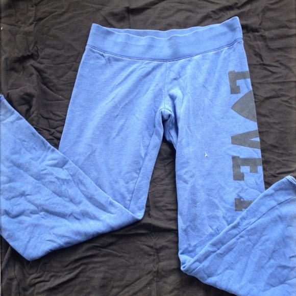 🙌SOLD🙌 Blue PINK sweat pants