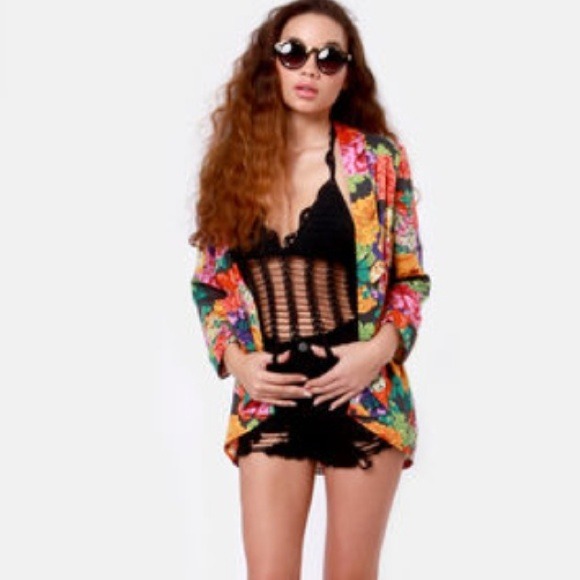 Hot crotchet one piece swimsuit from lulus.com - Picture 2 of 4