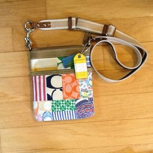 Coach cross body purse