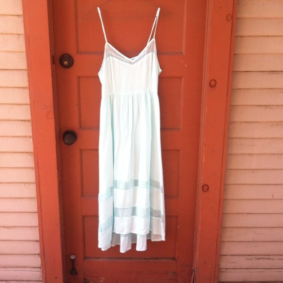 Mint High-Low Dress - Picture 2 of 4