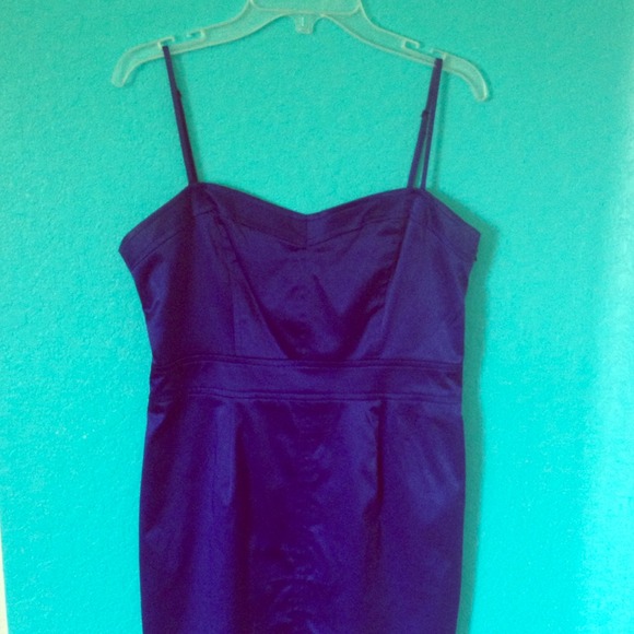 Indigo Spaghetti Strap Dress