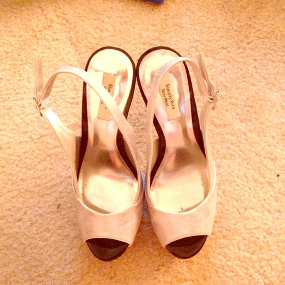 Simply Vera, Vera Wang peeptoe heel.