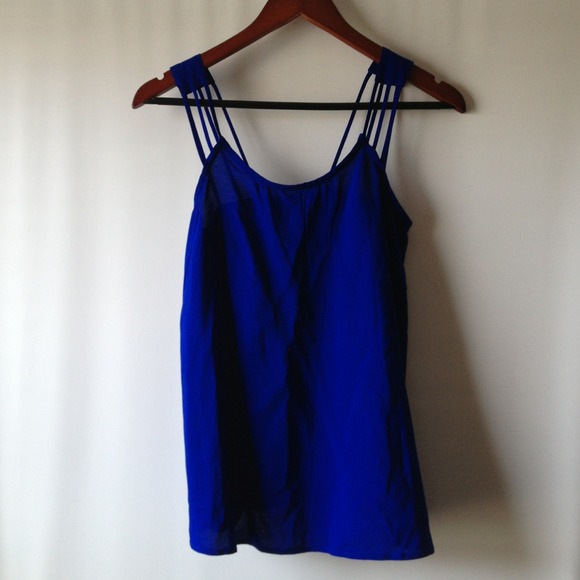 SOLD in bundle Cobalt blue tank
