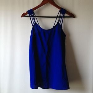 SOLD in bundle Cobalt blue tank