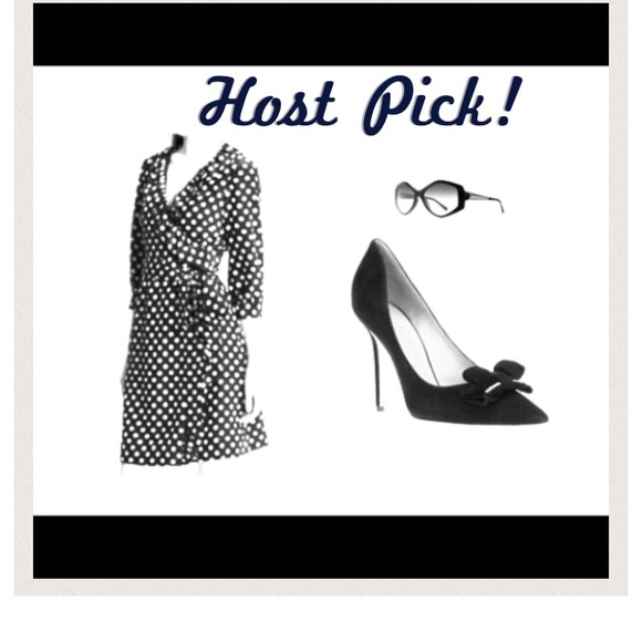 🎉HOST PICK🎉Kate Hill black polka dot dress - Picture 4 of 4