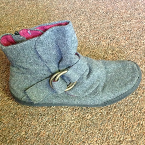 Mini grey booties - Picture 3 of 4