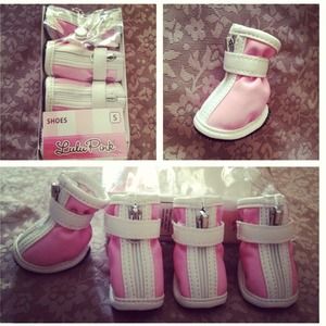 Lulu Pink Dog Shoes