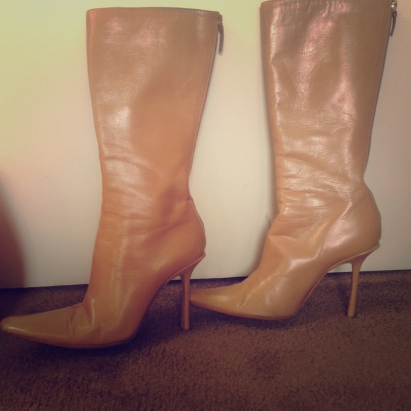 Jimmy Choo Tan Boots