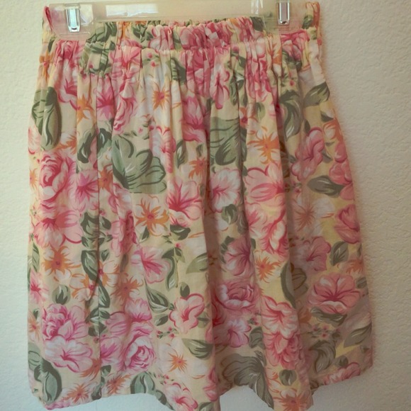 Urban Outfitters urban renewal floral skirt