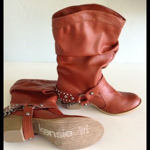 Reduced!!!! Rusty Red Western Style Boot
