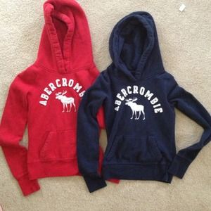 🚫Bundled Kids Abercrombie Hoodie Blue SIZE S