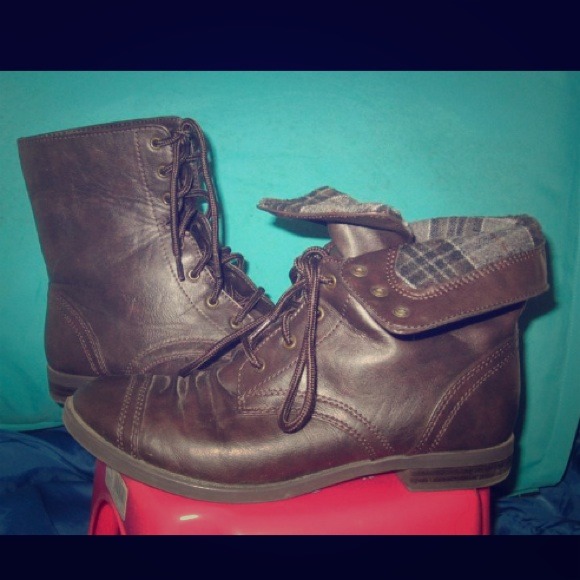 Edgy Leather boots