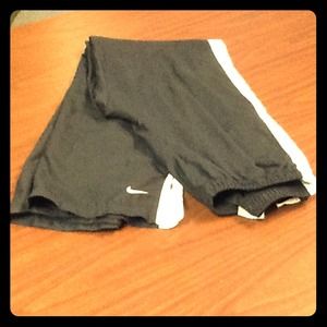 Black and White Nike Workout Pants