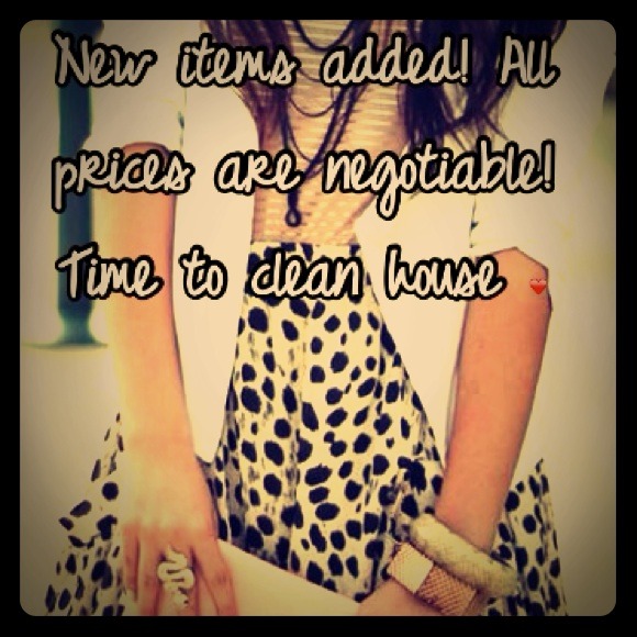 NEW ITEMS-ALL PRICES NEGOTIABLE ❤