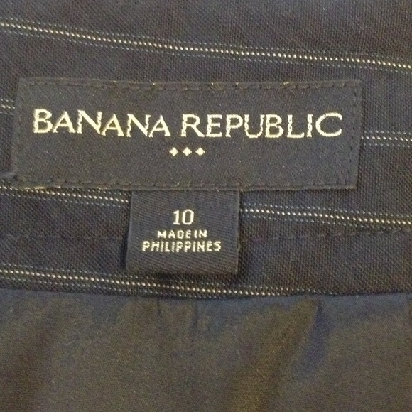 BANANA REPUBLIC Pinstripe Skirt