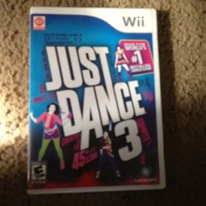 Just dance 3 and Super Mario Galaxy.