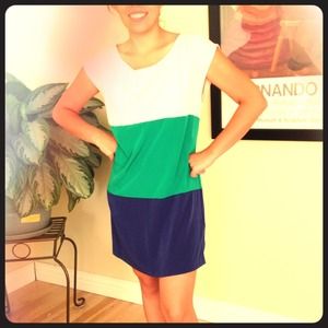 Forever 21 color block dress