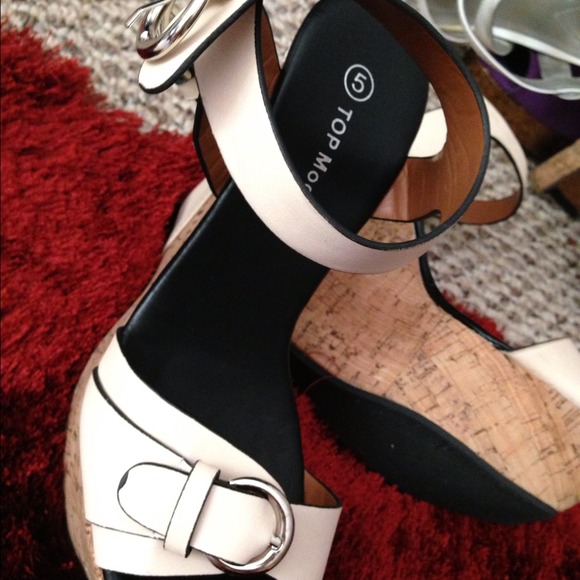 Beige sandals