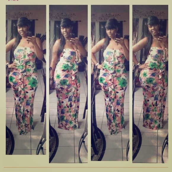 🆕Garden Of Eden Strapless Dress