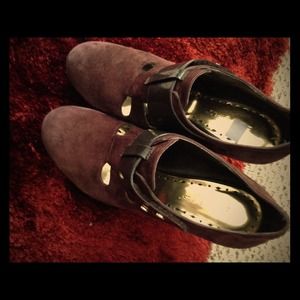 Brown BCBG with gold rims