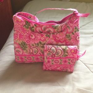 Vera Bradley bag and wallet
