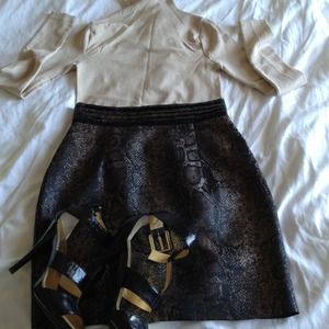 Gorgeous snake pattern skirt