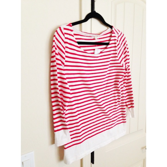 ***SOLD  J. Crew striped top - Size M