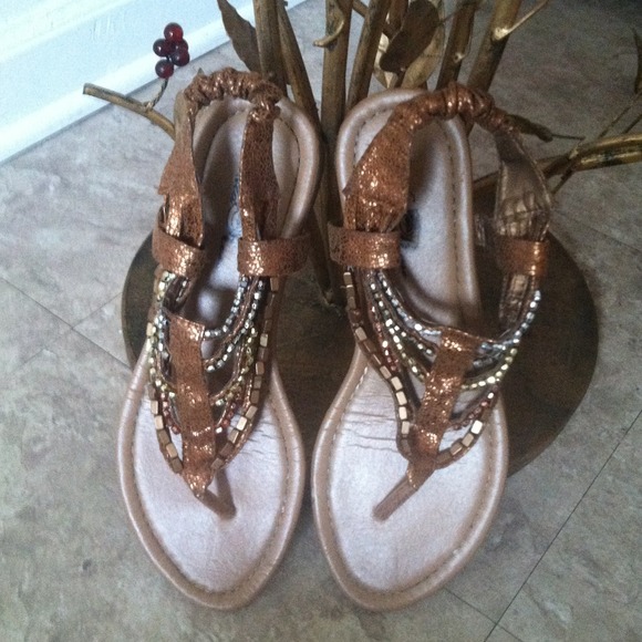 Shoes - 🐻Copper Sandals